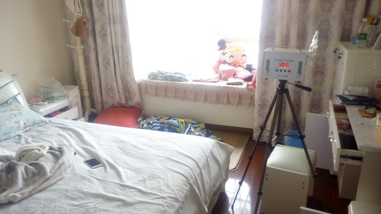 东台金阳东方新城室内空气质量甲醛检测20170825