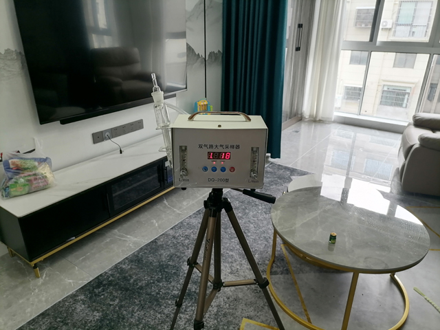 东台金水湾D区室内空气质量甲醛检测20220731