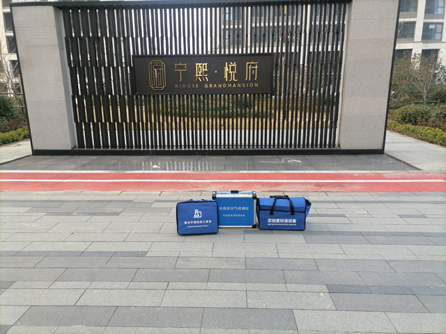 东台宁熙悦府室内空气甲醛检测20231231